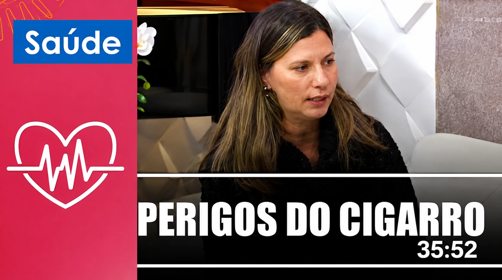 Alessandra Amaral em entrevista sobre os malefícios do cigarro para a voz no canal Vida Melhor